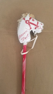 vintage stick horse